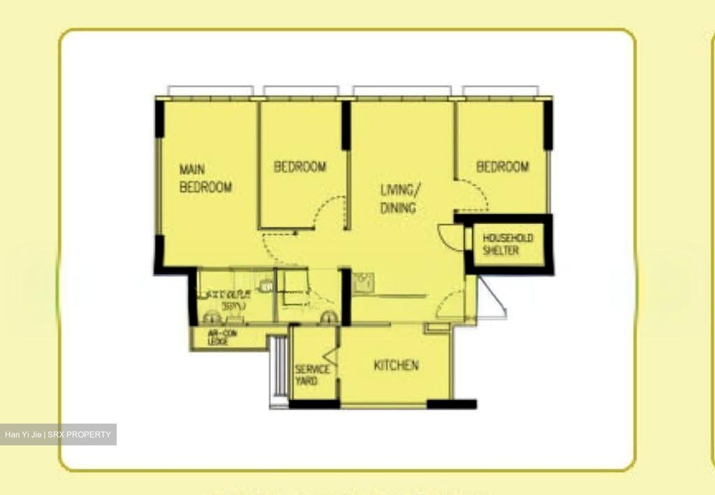 Blk 365C Hougang Meadow (Hougang), HDB 4 Rooms #607991451
